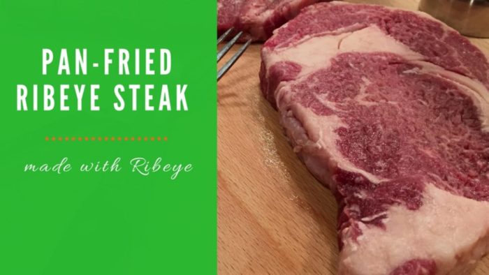 Pan Fried Rib Eye Steak Garlic Lohic 